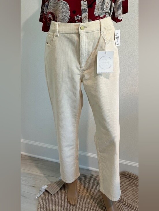 DL1961 Denim - DL1961 Patti Straight Leg Corduroy High Rise Vintage Style Ankle Size 32 NWT‎